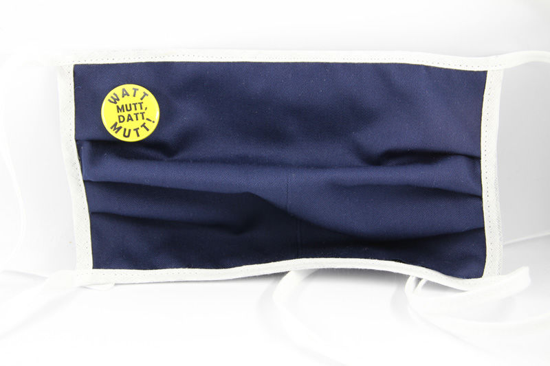 Mundschutz mit Button