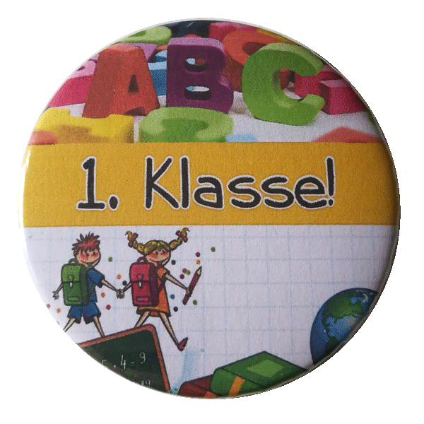 1.Klasse Button 59mm